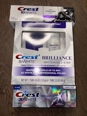 Crest 3D White & Pro-Health Toothpaste Bundle